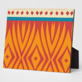 レトロ色の形 フォトプラーク (側面)