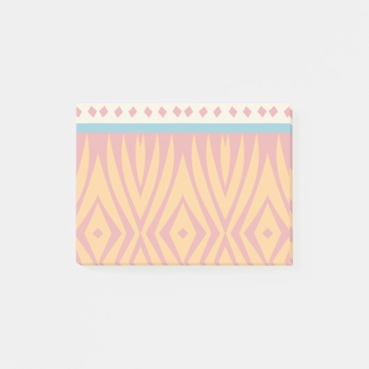 レトロ色の形 ポストイット (正面)