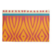 レトロ色の形 枕カバー (裏面)