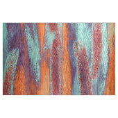 レトロ色の木製の穀物の質 ファブリック (ファットクウォーター)