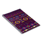 レトロ色トバルヴィンテージシームレスnavajo patter ノートブック (右側)