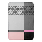 レトロ色ブロック バスマット (正面縦)