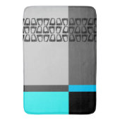 レトロ色ブロック バスマット (正面縦)