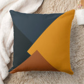 レトロ色モダン幾何学模様#9 クッション (ブランケット)