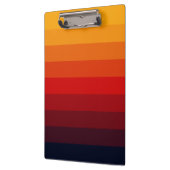 レトロ色虹 クリップボード (左)