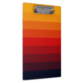 レトロ色虹 クリップボード (右)