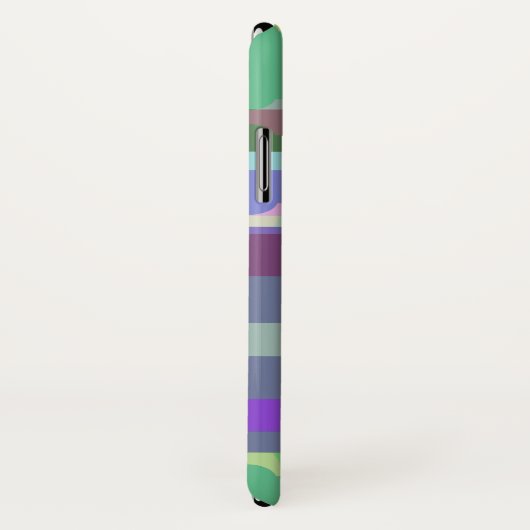 レトロ色 Case-Mate iPhoneケース (裏面/右)