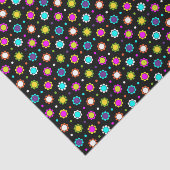 レトロ花ティッシュペーパー 薄葉紙 (詳細)