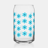 レトロ花デイジー誕生日ブライダルシャワーギフト ガラス缶 (左)