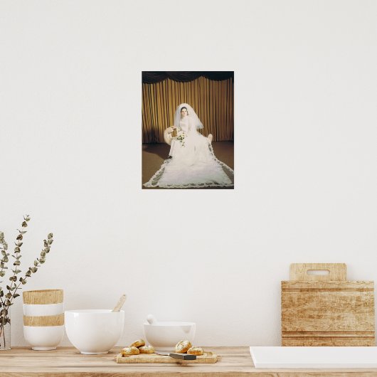 レトロ花嫁 ポスター (キッチン)