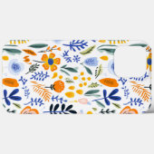 レトロ花市場パターン Case-Mate iPhoneケース (裏面 (横))