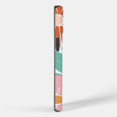 レトロ花柄名前をカスタムする Case-Mate iPhoneケース (裏面 / 右)