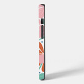 レトロ花柄名前をカスタムする Case-Mate iPhoneケース (裏面 / 左)