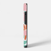 レトロ花柄名前をカスタムする iPhoneケース (左側面)