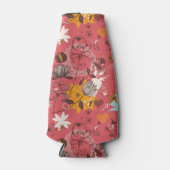 レトロ花柄4 ボトルクーラー (正面)