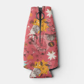 レトロ花柄4 ボトルクーラー (裏面)