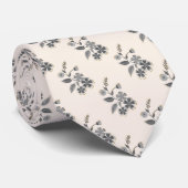 レトロ花柄 ネクタイ (ロール)