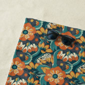 レトロ花柄 ビーチタオル (インサイチュ)