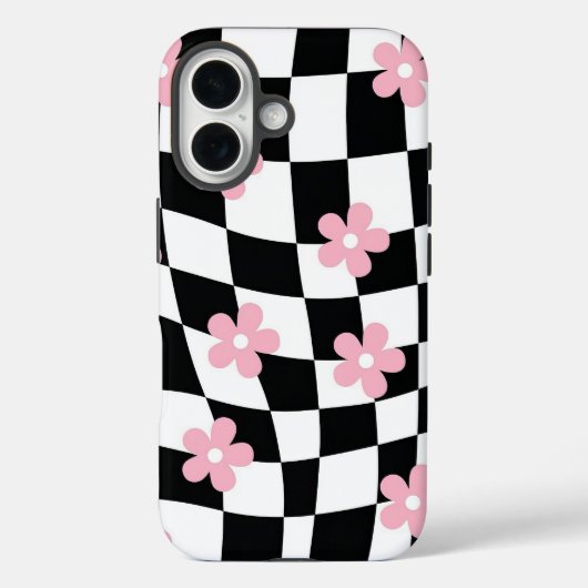 レトロ花柄 Case-Mate iPhoneケース (裏面)