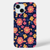 レトロ花柄 Case-Mate iPhoneケース (裏面)