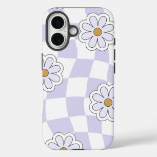 レトロ花柄 iPhone 16ケース