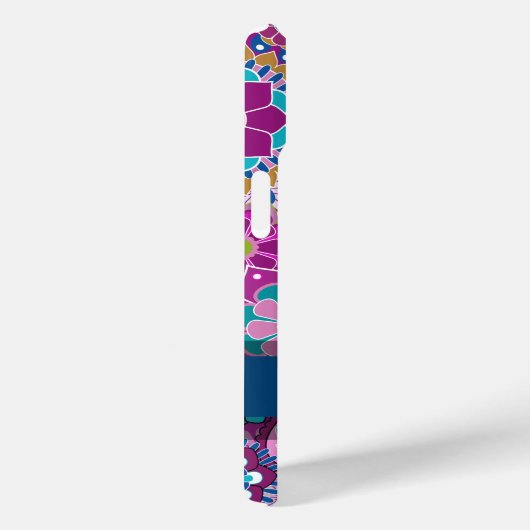 レトロ花柄 Case-Mate iPhoneケース (裏面 / 右)