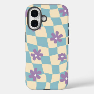 レトロ花柄 iPhone 16ケース