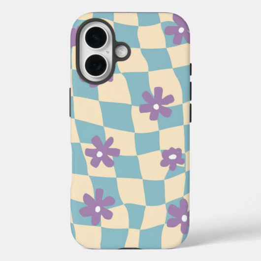 レトロ花柄 Case-Mate iPhoneケース (裏面)