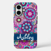 レトロ花柄 Case-Mate iPhoneケース (裏面)