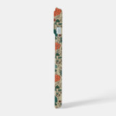 レトロ花柄iPhone 15ケース iPhone 15ケース (左側面)