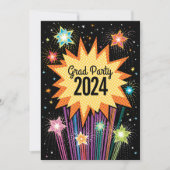 レトロ花火大会招待状 招待状 (正面)