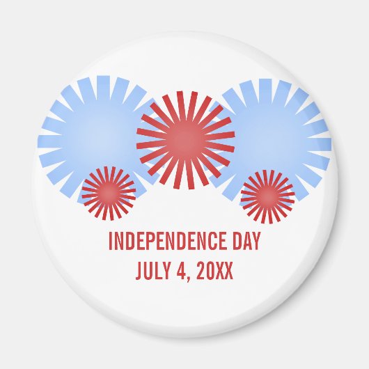 レトロ花火磁石 マグネット (正面)