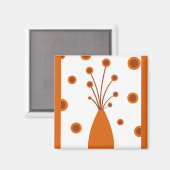 レトロ花瓶 – マグネット (正面/裏面)