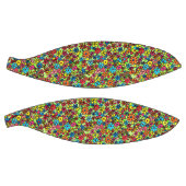 レトロ花 バスケットボール (パネル)