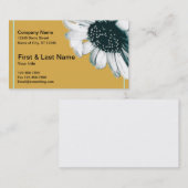 レトロ花 名刺 (正面/裏面)