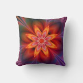 レトロ芸術的宇宙スターピロー クッション (正面)