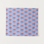 レトロ菱形パターン タペストリー (正面(横))