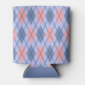 レトロ菱形パターン 缶クーラー (正面)