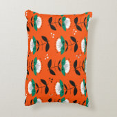 レトロ葉の継ぎ目なし  アクセントクッション (裏面(縦))