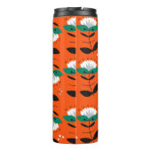 レトロ葉の継ぎ目なし  タンブラー (裏面)