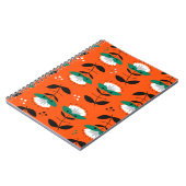 レトロ葉の継ぎ目なし  ノートブック (左側)