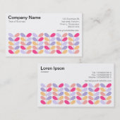 レトロ葉01 名刺 (正面/裏面)