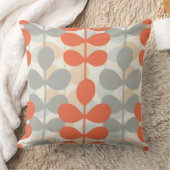 レトロ葉 クッション (ブランケット)