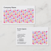 レトロ葉II 01 名刺 (正面/裏面)