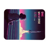 レトロ蒸発学波科学宇宙探査 マグネット (横)