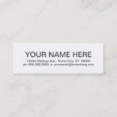 レトロ薬剤師 スキニー名刺 (裏面)