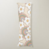 レトロ虹 ボディピロー (正面縦)