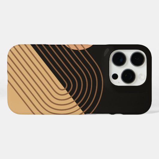 レトロ虹 Case-Mate iPhoneケース (裏面 (横))