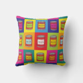 レトロ行の缶詰焼いたBeansの部品 クッション (裏面)