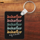 レトロ行動分隊行動セラピスト キーホルダー (裏面)